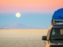 Coucher de Soleil au Salar