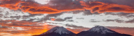 Coucher de soleil sur le Parc National de Sajama